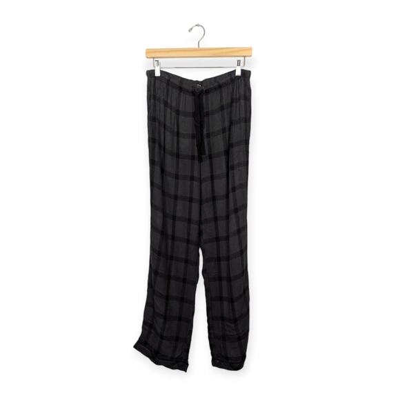 Rails Charcoal Onyx Check Clara Pajama Pants Size Small - Picture 1 of 7